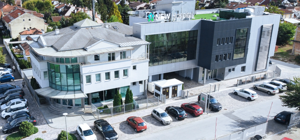 zgrada paroco medical equipment i opšte bolnice new hospital novi sad